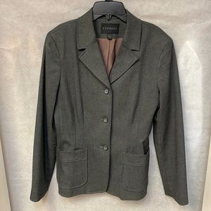Dark gray blazer